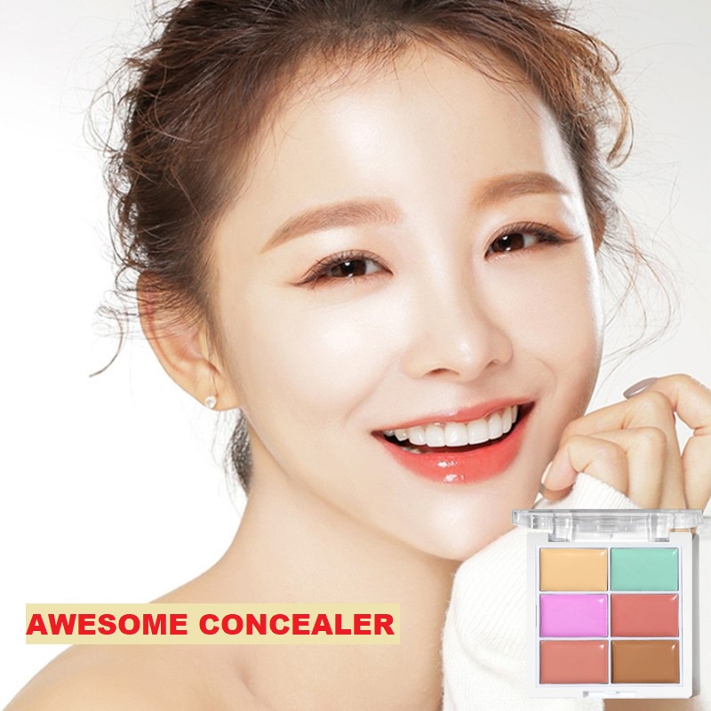 LAMEILA AWESOME CONCEALER MULTI COLOR 6 WARNA 5070