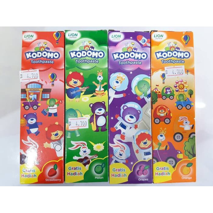 Kodomo Toothpaste Gel 45gr Odol