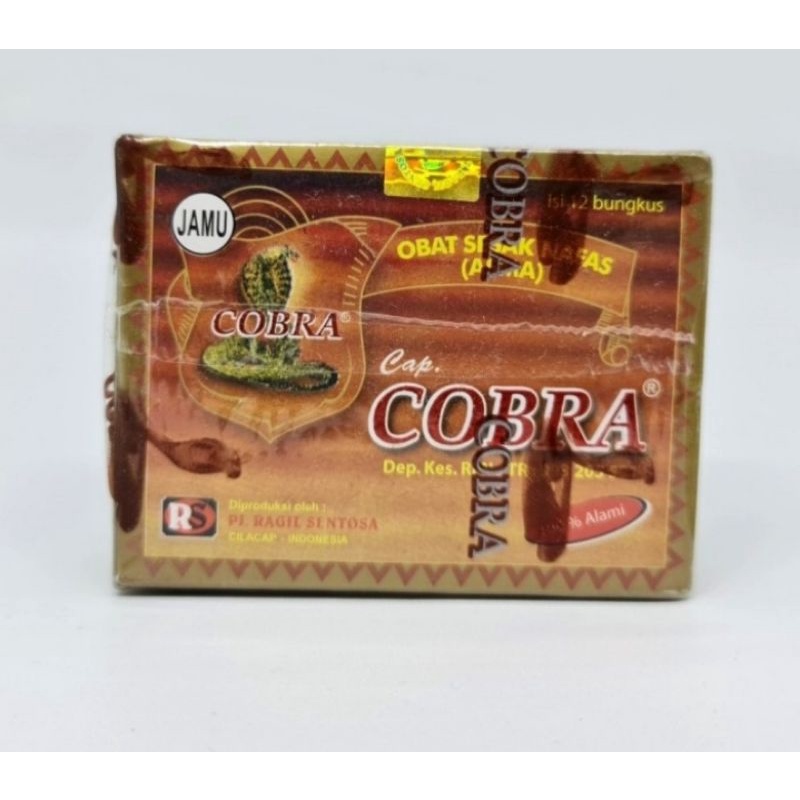 Jamu COBRA sesak nafas (ASMA)