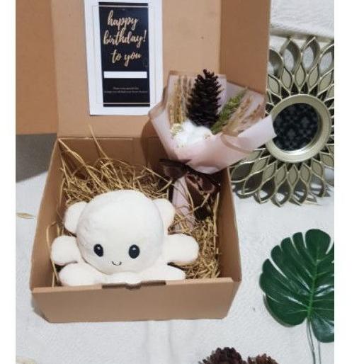 Termantab] Boneka Octopus - Hampers Kado Gift Reversible Octopus HPS1019