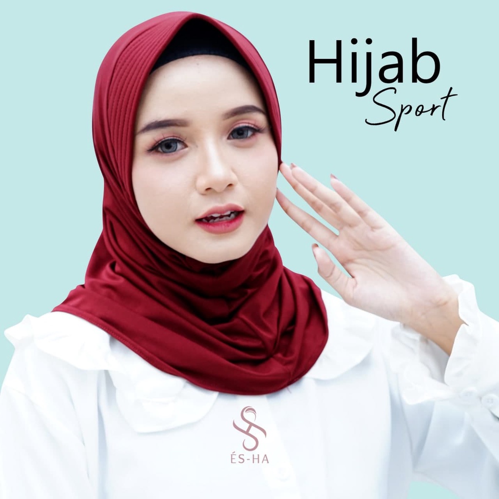 PROMO Hijab Instan Sport // Hijab Sport Jersey // Hijab Daily Jersey