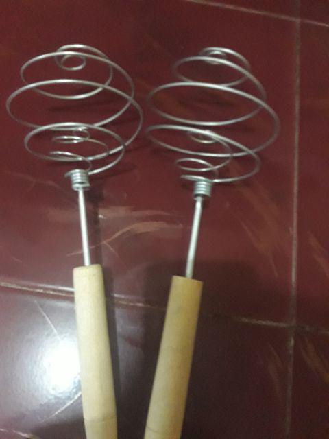 Alat Aduk Mini Manual - Whisk Kocokan Kocok Telur Adonan Kue - Besar