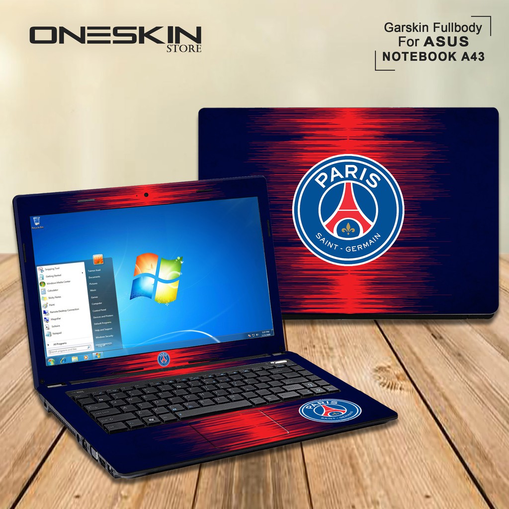 Garskin Laptop Cover Asus A43SJ-VX403D A43SJ-VX404D A43SJ-VX499D Fullbody