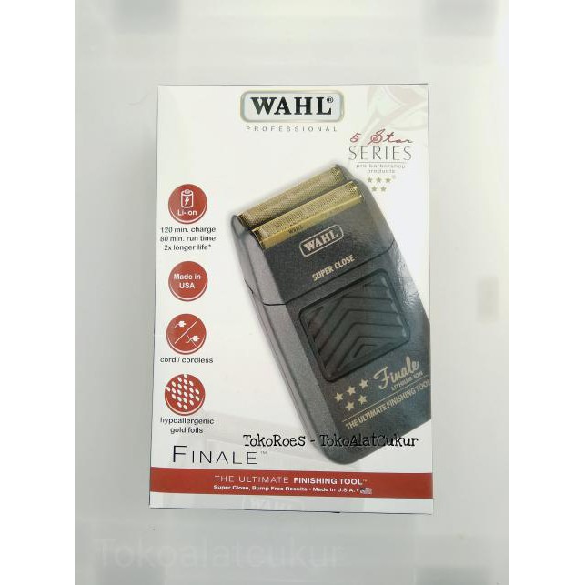 Wahl Shaver Finale Super Close 5 Star Original