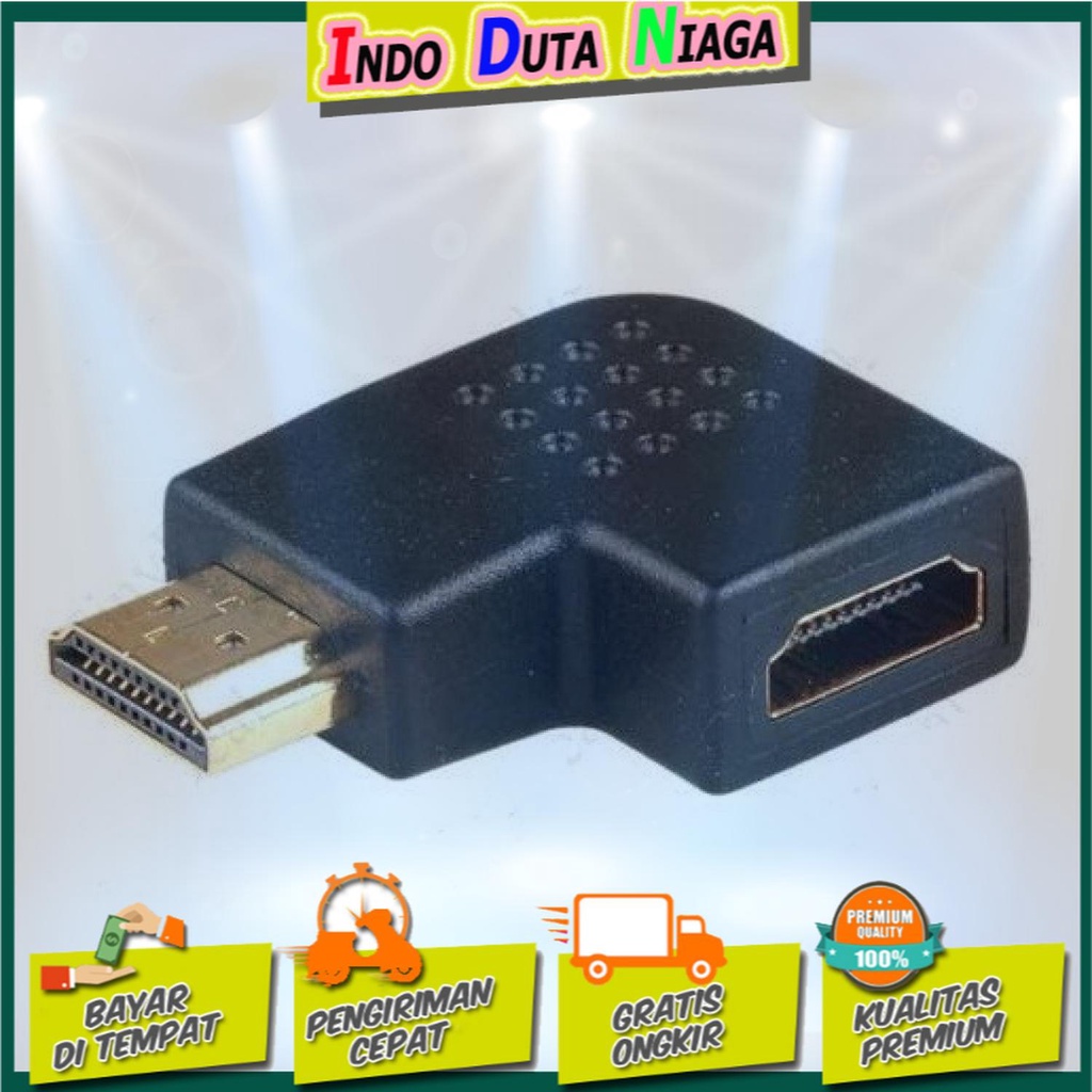 IDN TECH - L Shape HDMI Converter Male to Female