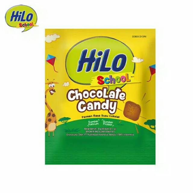 Hilo School Chocolate Candy - Hilo Permen Coklat ( Ecer Satuan )