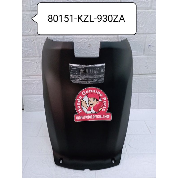 COVER CENTER COVER TUTUP MESIN SPACY FI DAN KARBU 80151-KZL-930ZA