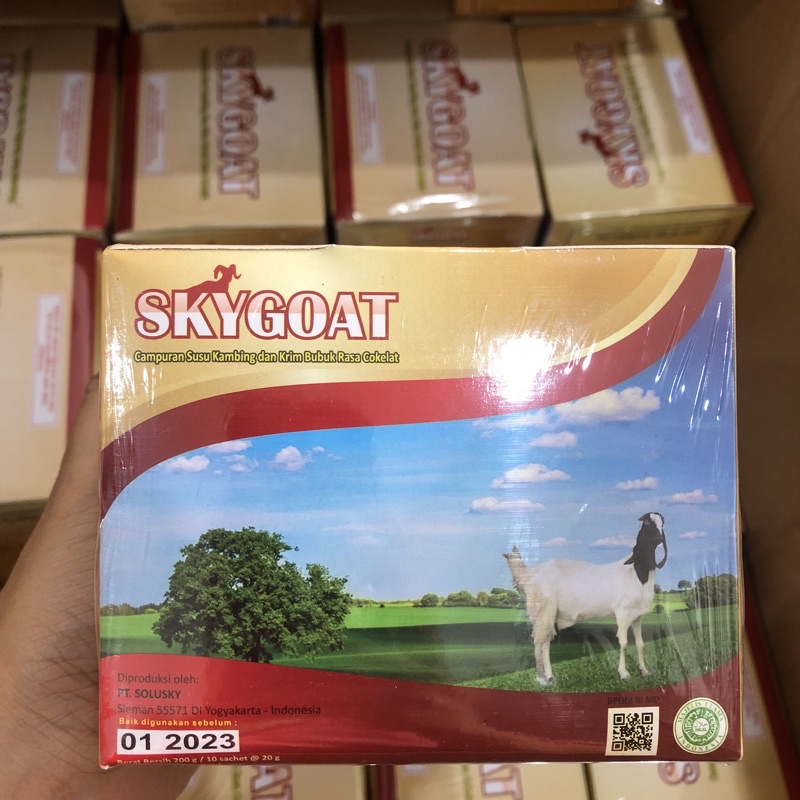 

susu kambing Ettawa Skygoat rasa Coklat