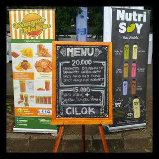  Harga  Special Papan  Tulis Kapur Standing Menu Board 