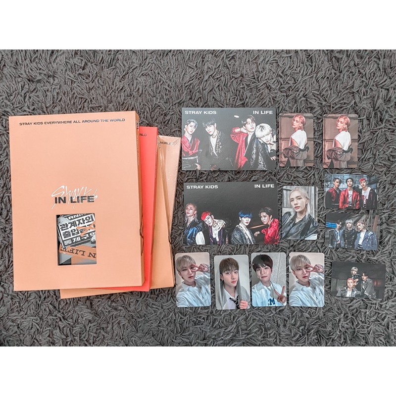 STRAY KIDS IN LIFE unsealed album | benefit photocard | hyunjin