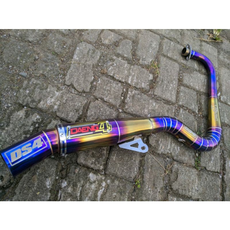 KNALPOT DAENG SAI4 MIO SPORTY M3 SOUL GT GP WARIOR HIGH MOUNT