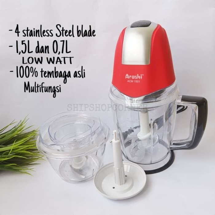 Arashi Food Chopper / Pengiring Daging / ACM 1501