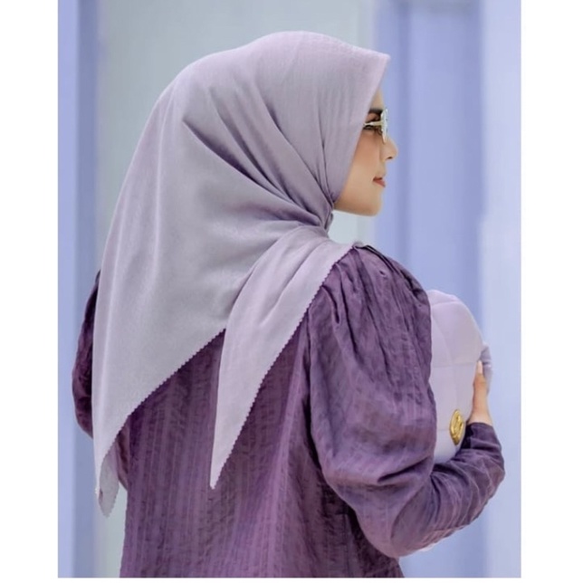 Tapis embossed voal Rhubarb