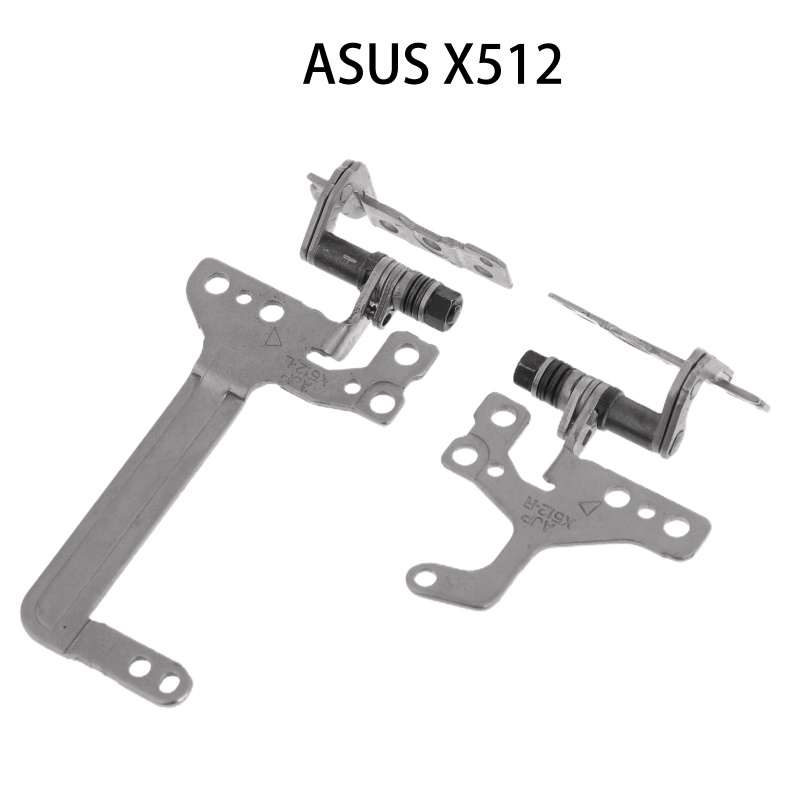 Set Engsel Layar LCD Laptop Kiri + Kanan Pengganti Untuk SUS X512 X512F X512FA X512U X512UA X512D