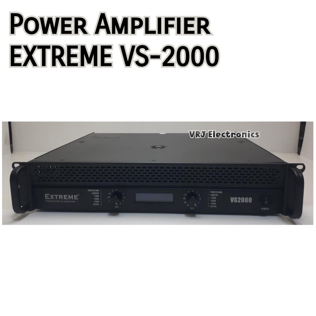 Power Amplifier EXTREME VS2000