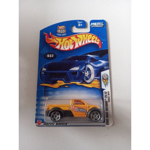 hotwheels DODGE M80 HW 2003 FIRST EDITIONS HW BLUE CARD, CARD LAWAS