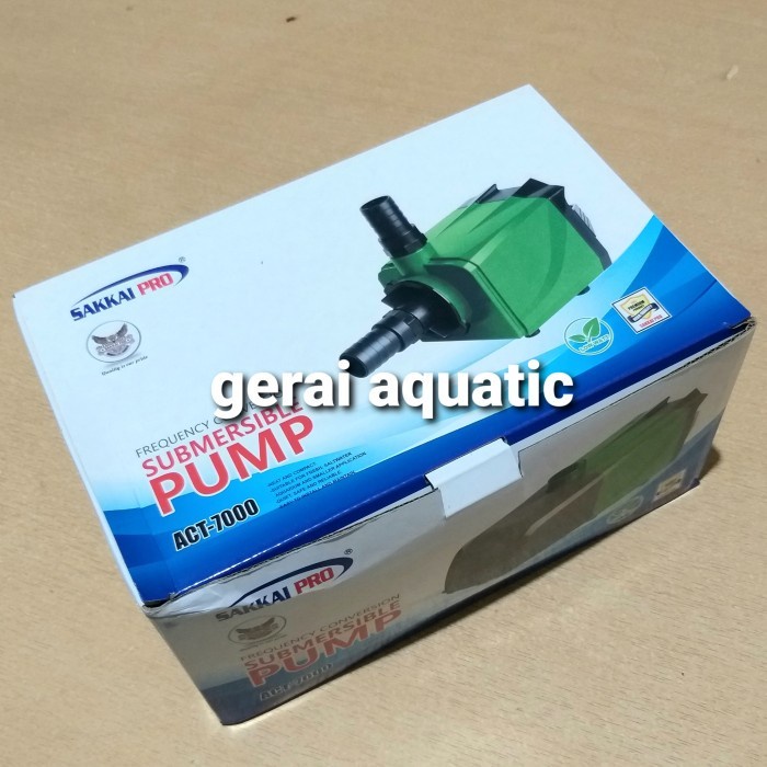 pompa submersible pump ACT-7000 low watt kolam aquarium