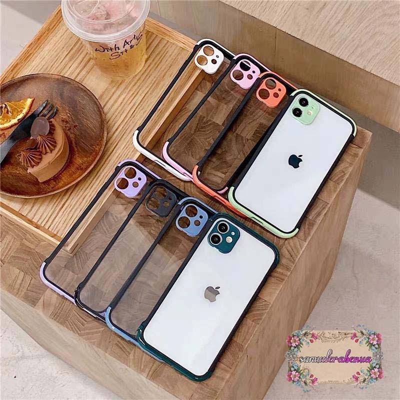 Case softcase pelindung kamera Camera Protection ruby iphone 7+ 8+ x xs max 11 pro max SB412