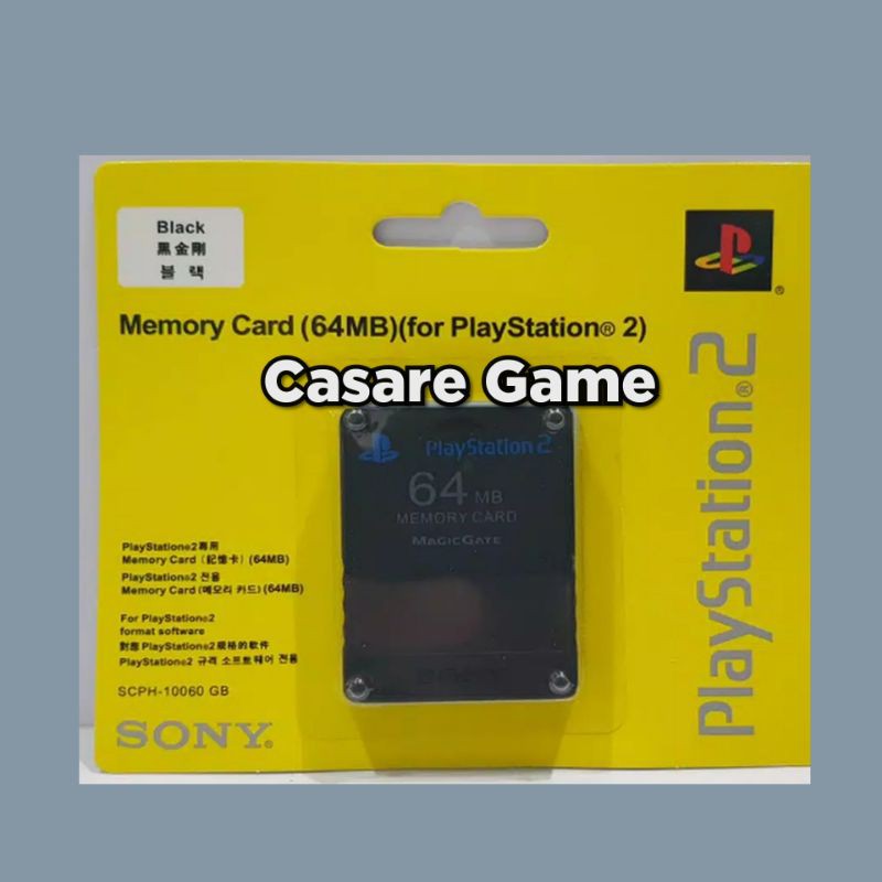 MEMORY CARD PS2 MC 8MB/16MB/32MB/64MB