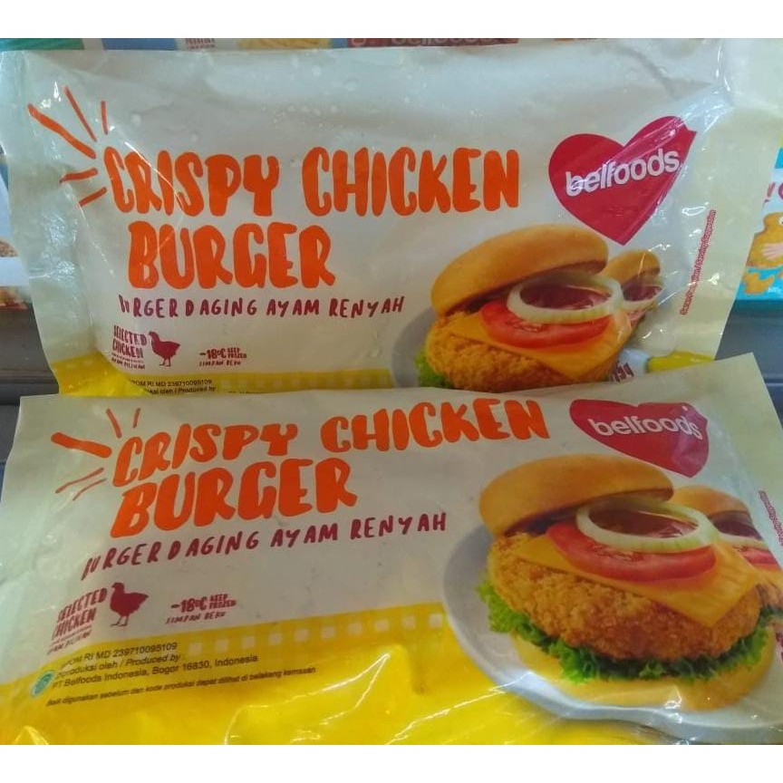 

CRISPY CHICKEN BURGER BELFOOD ISI 6