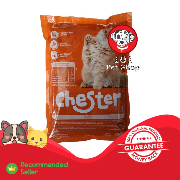 makanan kucing chester 7kg no bolt nice ori cat (GRAB / GOSEND)