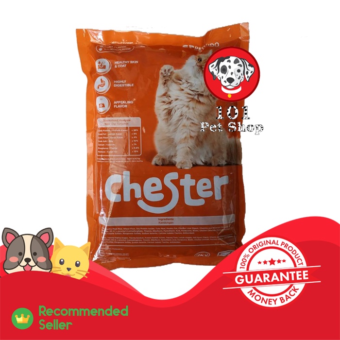 makanan kucing chester 7kg no bolt nice ori cat (EKSPEDISI)