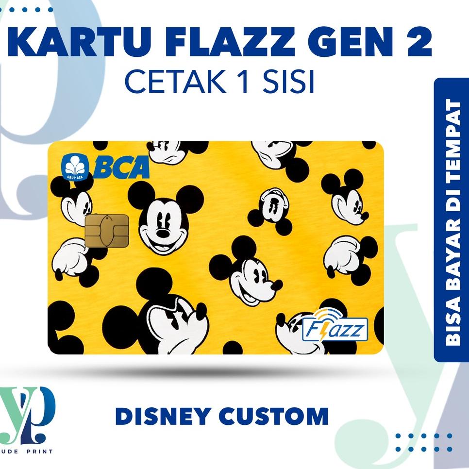 Penjualan Terbanyak.. Kartu etoll Flazz BCA gen 2 Disney