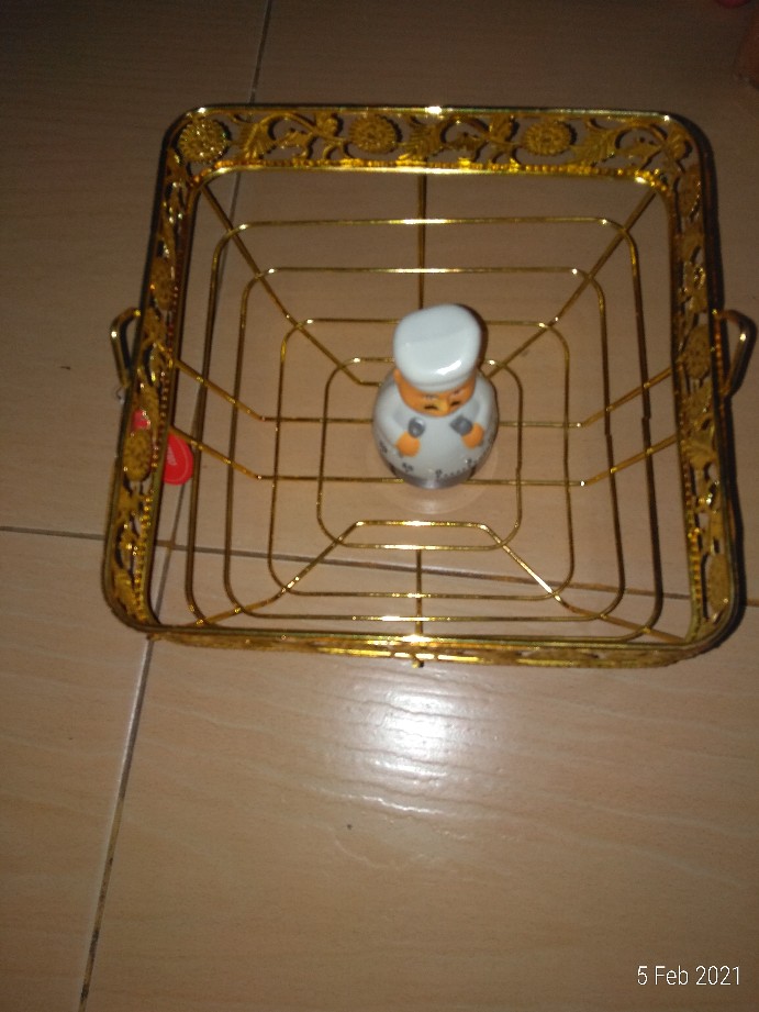 Nakami Keranjang Buah Kotak Gold Nk-sfb-03g