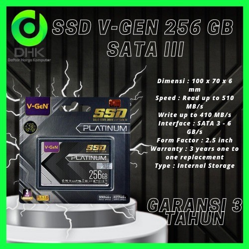 SSD V-GEN 256GB 2.5&quot; VGEN SATA