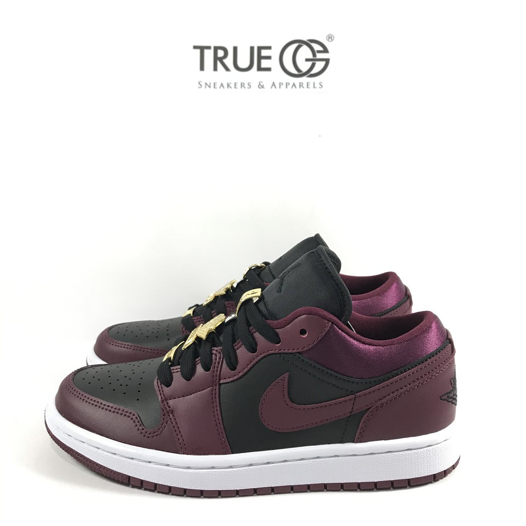 maroon jordan 1 low