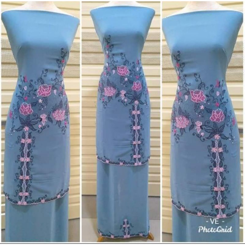 bahan baju bordir seruty