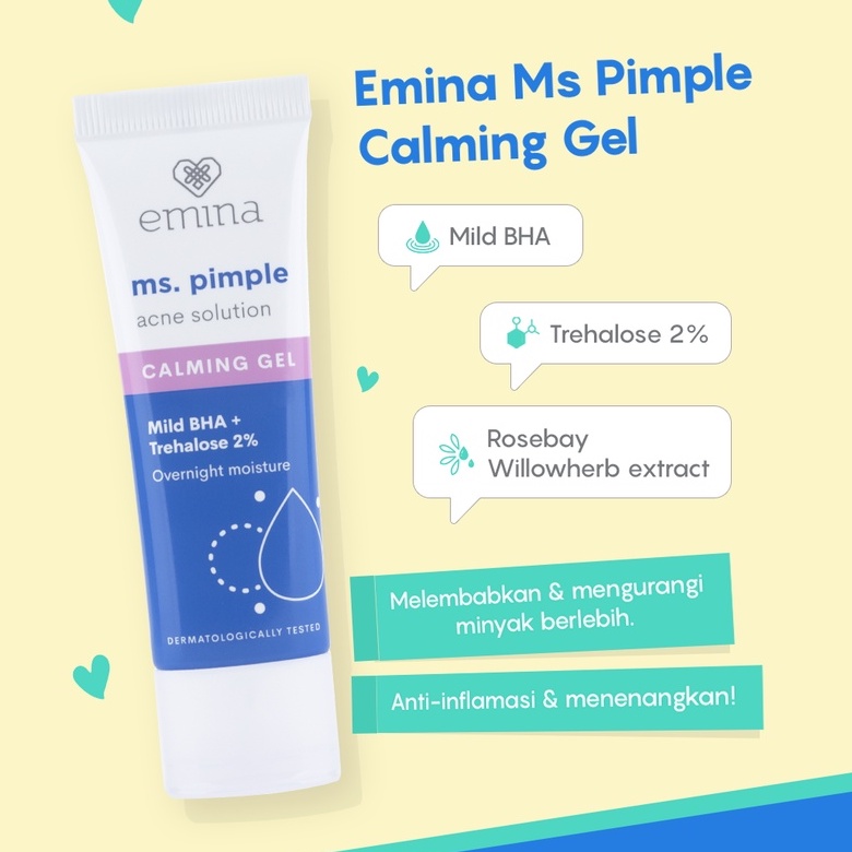 Emina Ms Pimple Acne Calming Gel 20ml