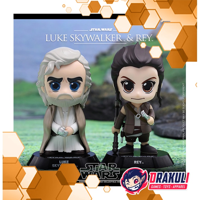 Cosbaby 405 Star Wars – Luke Skywalker &amp; Rey Set