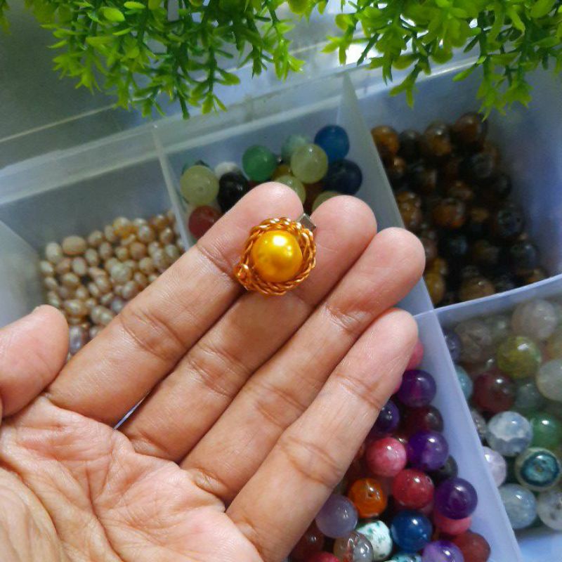 Bros Dagu Bros Kecil Bros Dagu Kecil Bros murah Peniti Bros Aksesoris Wanita Aksesoris Jilbab-Kuning