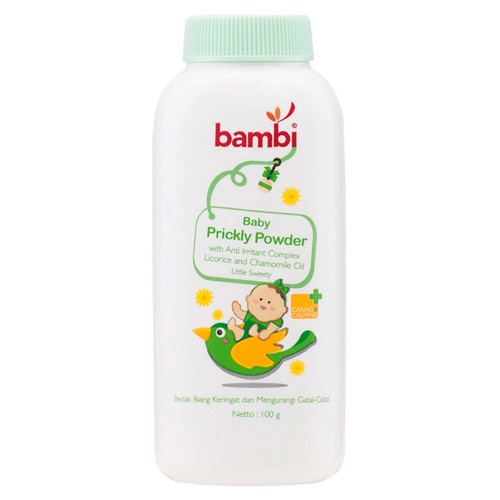 Bambi Baby Powder Prickly Heat 100gr