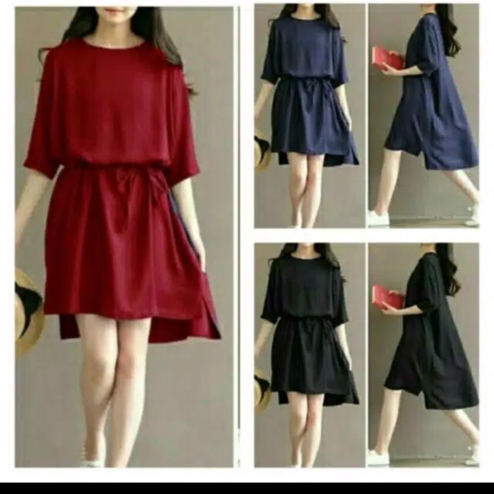 dress wanita/dress remaja/kekinian/baju jalan/baju santai