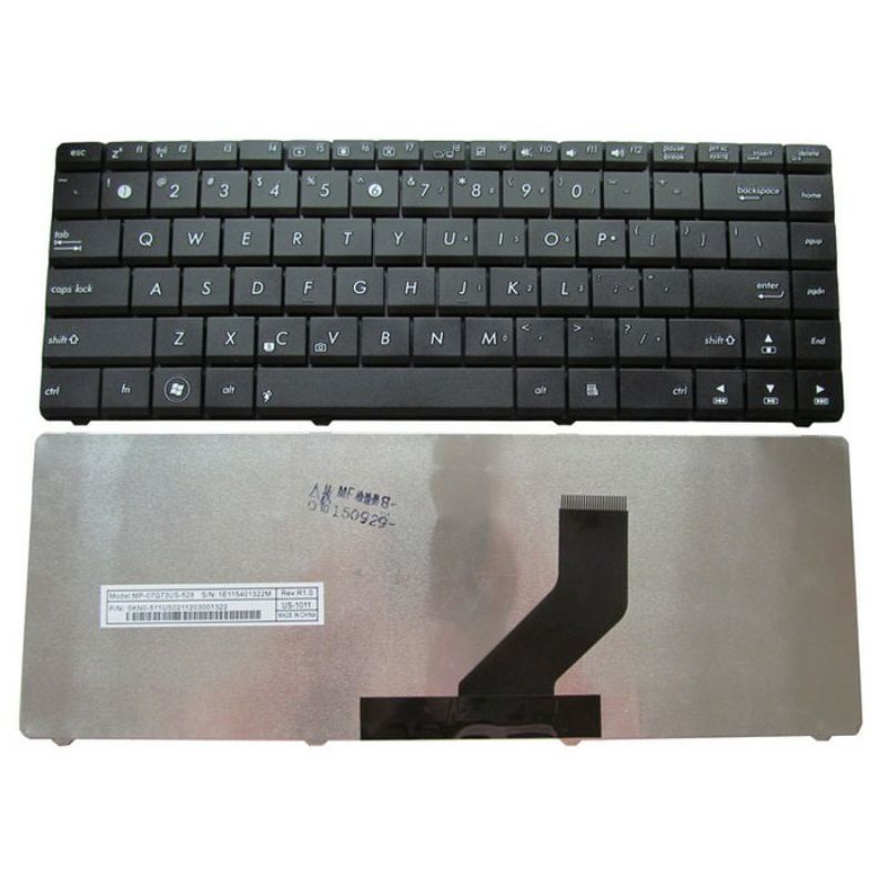 Keyboard ASUS K45D K45DR K45DE K45D K45VD K45VJ K45VM K45VS - Black