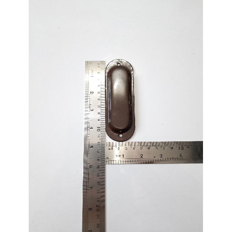 Tarikan Kom Oval Coklat / Handle Kom / Tarikan Pintu Dorong Sliding