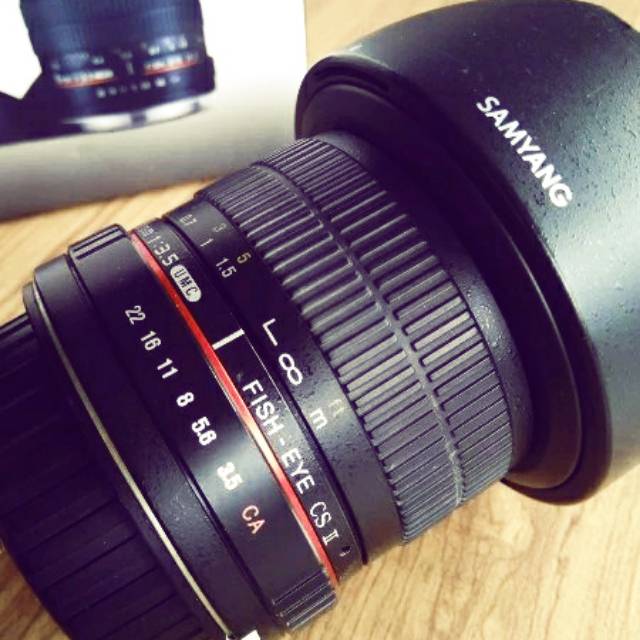 Jual Lensa samyang for canon bekas