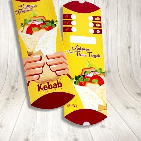 

✱ Kotak Kebab 24x9 / Dus Kebab / Box Kebab / Kemasan Kebab / isi 50pcs ♚
