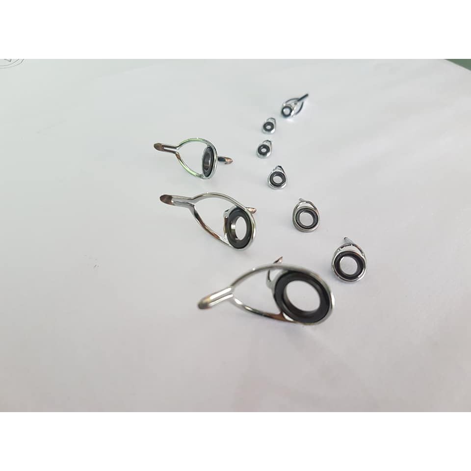 Guide Set UL 2 kaki isi 9 pcs / Ring Set Ultralight BC