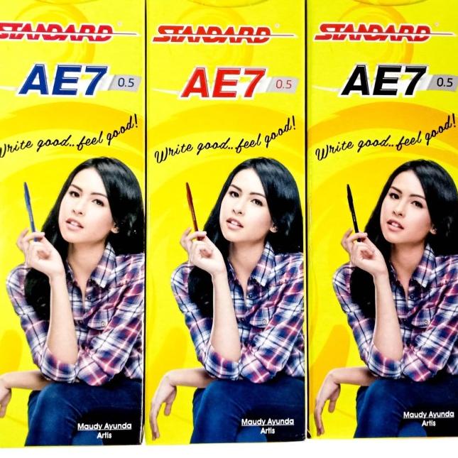 

✮ Pulpen Standar AE7 - Merah ➩