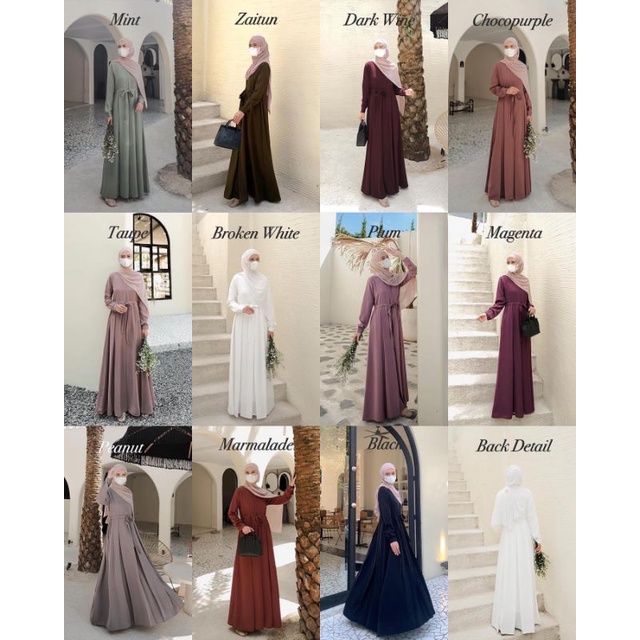 READY STOCK RAHAYU Dress By Elmiza