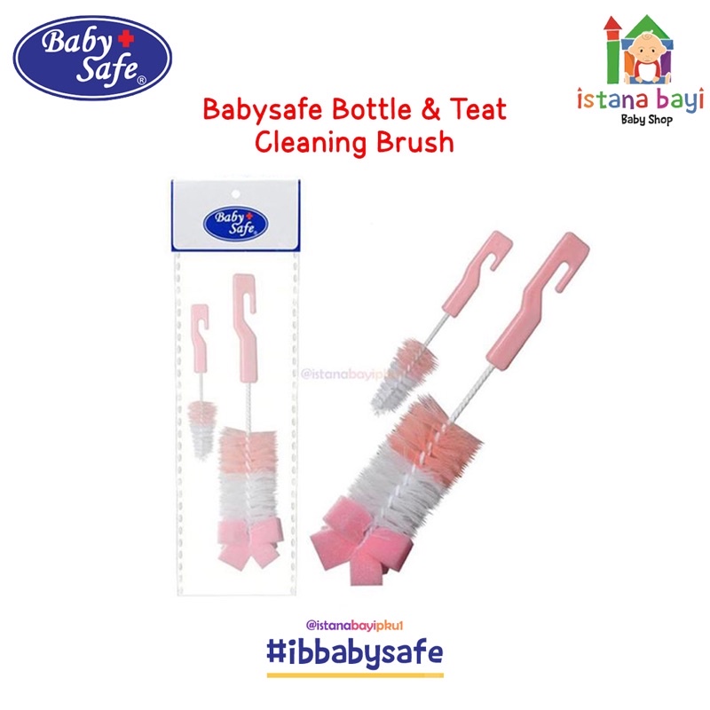 Baby Safe Bottle and Teat Cleaning Brush - Sikat botol Susu murah BD037/BD037-1