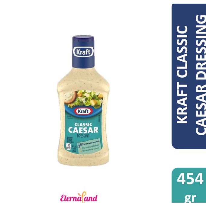 

Kraft Classic Caesar Dressing 454 Gr - Saus Salad Caesar