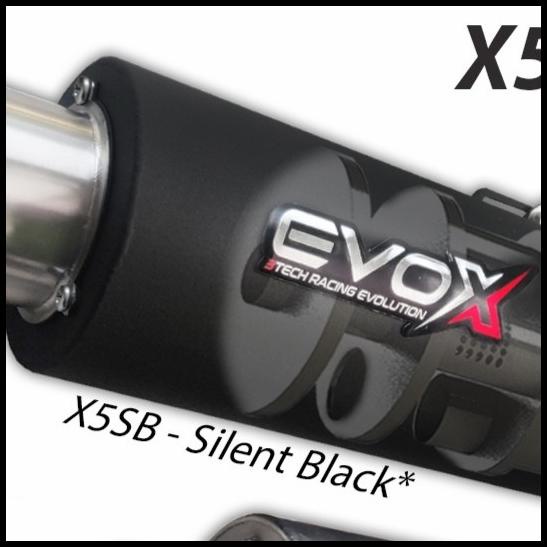 Knalpot Racing 3Tech Evox X5 Silent Series Fullsystem Fullset
