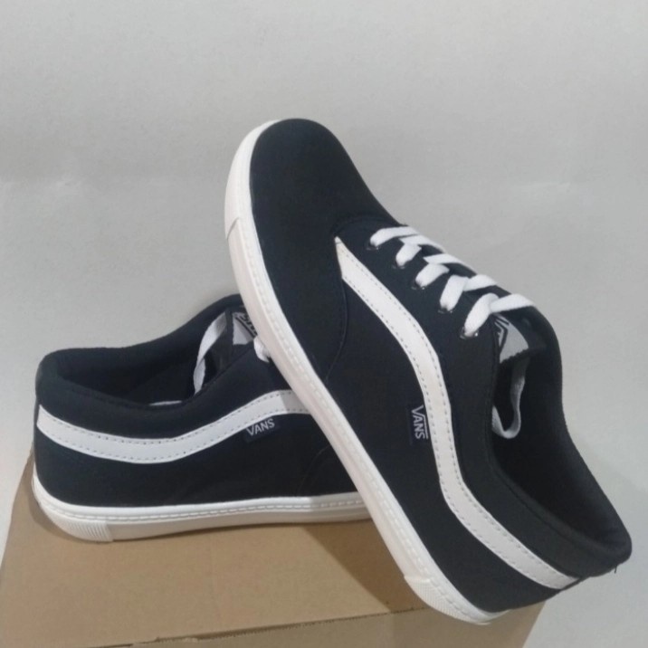 SEPATU VANS OLD SCHOOL SEPATU SNEAKERS PRIA WANITA SEPATU SEKOLAH - 42