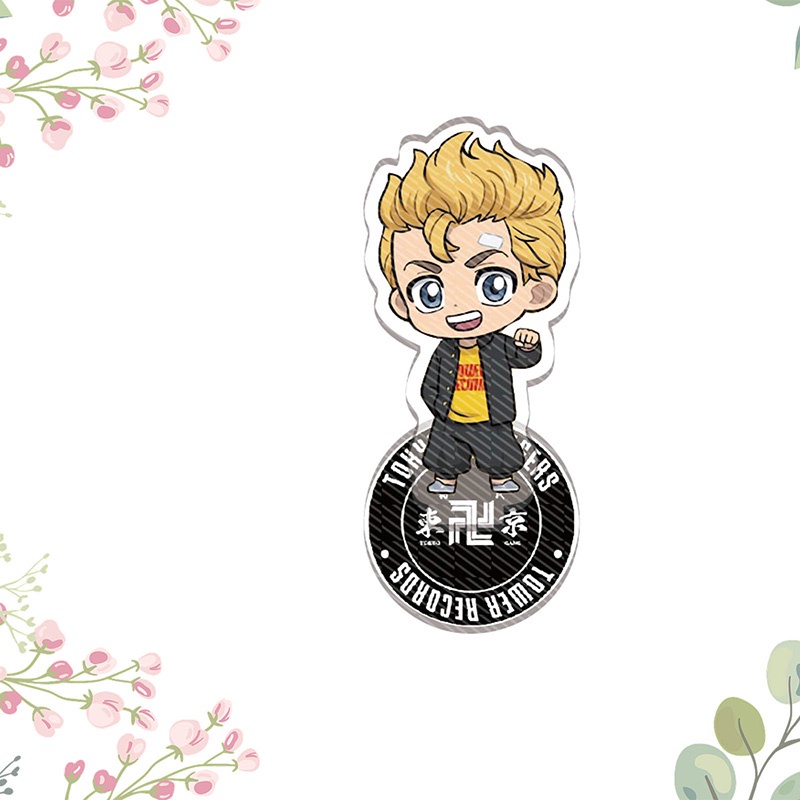 BC Anime Tokyo Revengers Figure Cosplay Acrylic Stands Manjiro Ken Takemichi Hinata Atsushi Model Plate Fans Gift Collection Props-2