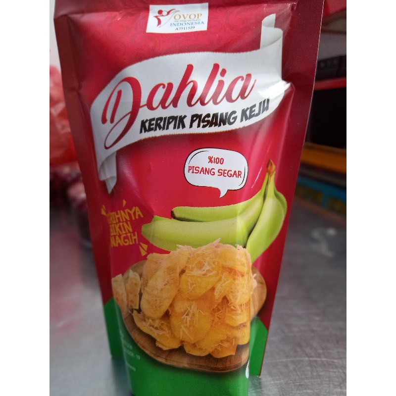 

Keripik Pisang Keju DAHLIA