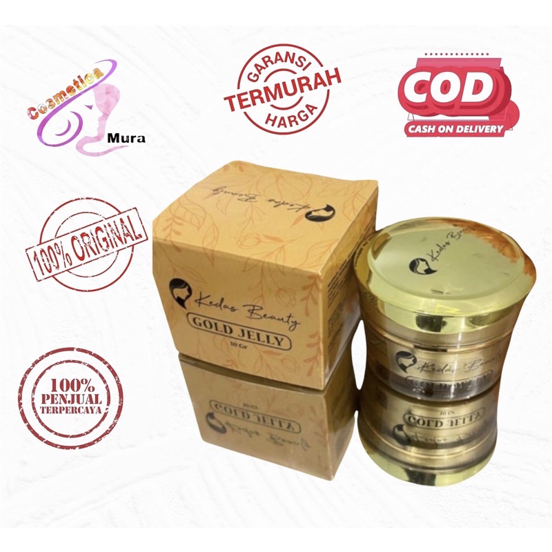 original - kedas beauty gold jelly - gold jelly kedas beauty